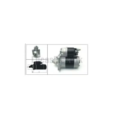 LUCAS LES0347 Mars Motoru 12v 0,8kw 8dıs Marellı Tıp Doblo Palıo Weekend Punto 