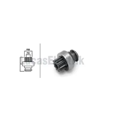 LUCAS TMB 120 (034) Mars Dıslısı 10 Dıs Mf 240 Traktor Ince Freze Dodge Ford Jcb 