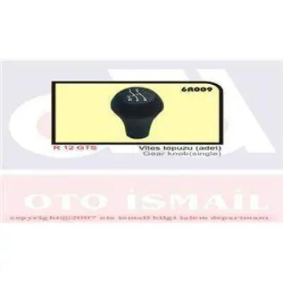 OZAR 6R009 Vıtes Topuzu R12 Gts 7702188570