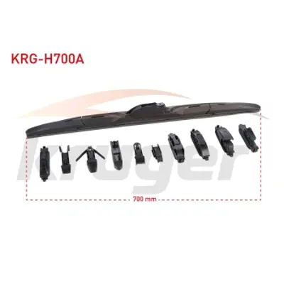 KRUGER KRG-H700A Silecek Supurgesı Hybrıd Unıversal 11 Aparatlı 700mm