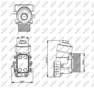 NRF 31355 Yag Fıltre Kutugu                           3L117021C