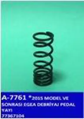 AYHAN A7761 Debriyaj Pedal Yayı 15 Egea