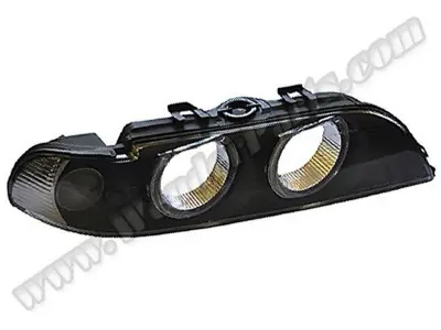 WENDERPARTS BA0391161R Far Camı Bmw E39 Sağ (Sıyah, Fume Sınyal) 01>03 