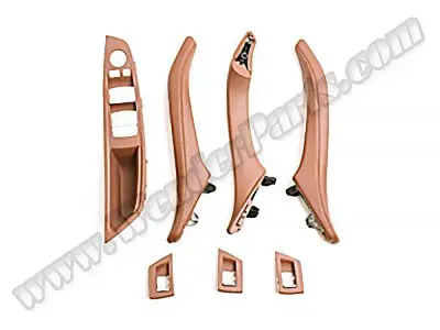 WENDERPARTS BA51417225875R7 Kapı Tutamak Seti On Arka Derı Kaplamalı (Sampanya) Bmw F10+lcı  51417225875R7