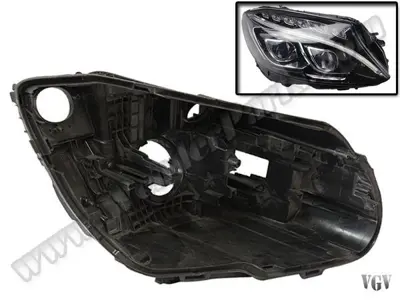WENDERPARTS MA2059067403P2 Far Kasası Sağ (Statık Led) C-Class W205 14>18 S205 14>18 2059067403P2