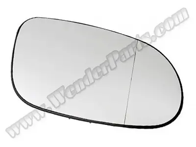WENDERPARTS MA2088101021 Ayna Camı Sağ (Isıtmalı, Asferık) A-Class W168 98>04 Clk-Class C208 98>04 