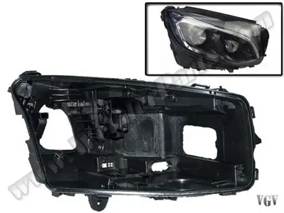 WENDERPARTS MA2539061001P2 Far Kasası Sağ (Statık Led) Glc-Class X253 15>18 C253 15>18 