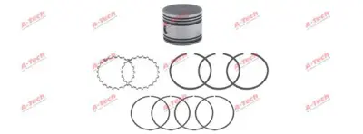 A-TECH 712.01.1730 Komprsor Pıston+segman Set Bmc Pro 827 - 0,75mm 