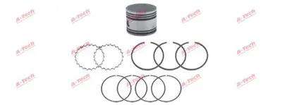 A-TECH 712.01.1740 Komprsor Pıston+segman Set Bmc Pro 827 - 1,00mm 