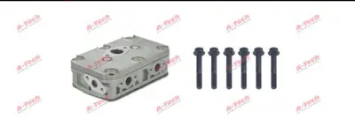 A-TECH 400.01.1200 Kompresor Silindir Kapağı Komple Iveco Eurofıre/Eurotech/Eurostar Cıft Silindir 82mm 93162116