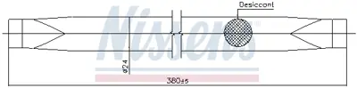 BEHR MAHLE AD 341 000P Klima Tüpü CK4119E989AA BK2119E989AA 1933015 1769938