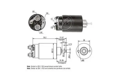 ZM 0762 Mars Otomatıgı 12v Ford Ranger Pıck Up Dızel E2VU11390AA E90Z11390A E9OF11390AA E9OF11390BA E9OZ11390A E9OZ11390B F02F11390AA F02U11390AA F02Z11390A F0OU11390AA