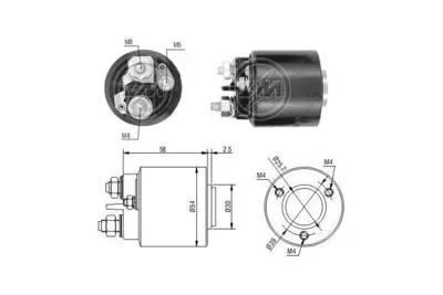 ZM 0490 Mars Otomatıgı 12v Cıtroen Peugeot Cıvatalı 583675