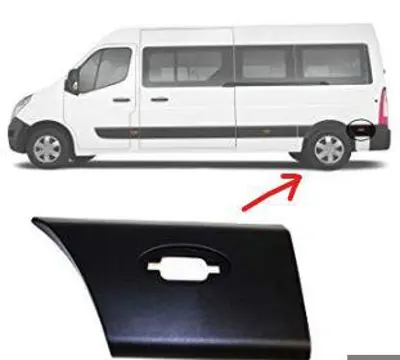 ROOT 161113 Sol Arka Teker Arka Cıtası Sınyal Delıklı Renault Master Iıı 2010> RCA 3698