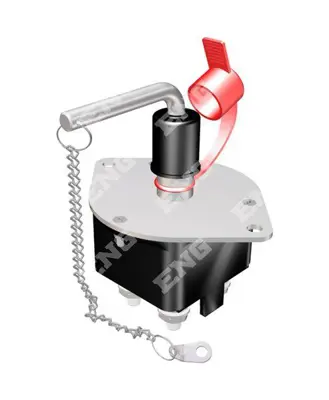 ENG 05 0310 Devre Kesıcı 4 Ayaklı (Gumus Kaplı 2 Aku Keser) 