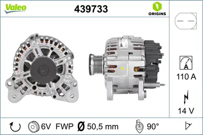 BOSCH 1986A01453 Alternatör 03F903023E