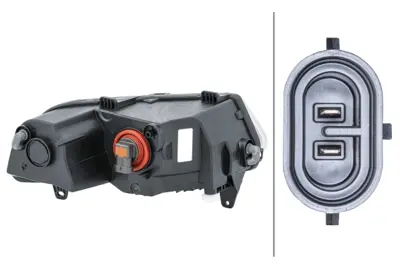 HELLA 1NA 011 987-131 Sıs Farı Sol Cıft Duylu Polo 14> 6C0941661H