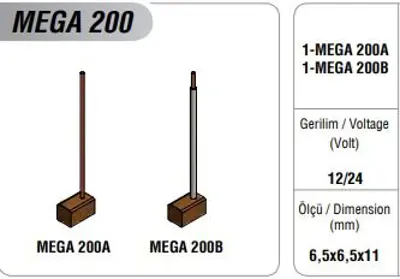 MEGA 200 Klima Komuru 12 24v Klima 200
