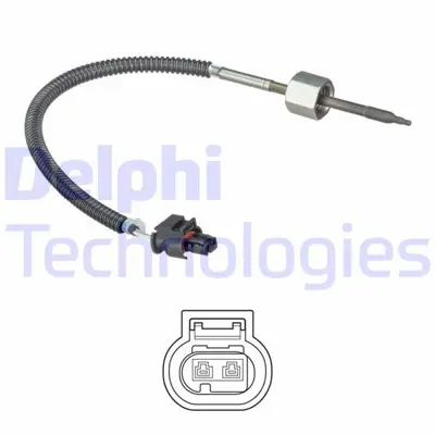 DELPHI TS30266 Egzoz Sıcaklık Sensoru E-Class W211 06>08 81532628, A0081532628, A0071538228, A0051538228, A0071538728, 71538728, 51538228, 71538228