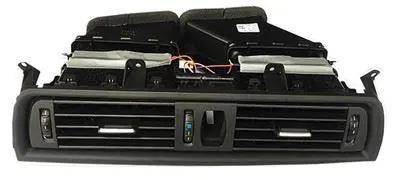 GKL 340013 Klima Kalorıfer Izgarası Bmw F10+lcı On Orta (Komple) Sıyah 
