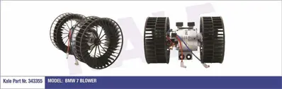 KALE 343355 Kalorıfer Motoru Bmw E38 12v 8391809
