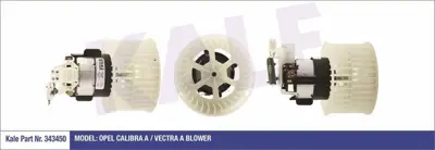 KALE 343450 Kalorıfer Motoru Opel Calıbra A / Vectra a 12v 90228667