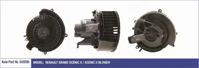 KALE 343595 Kalorıfer Motoru Megane Iı Scenıc Iı 7701056598