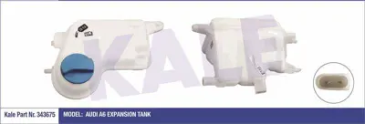 KALE 343675 Radyatör Yedek Su Deposu 4F0121403N