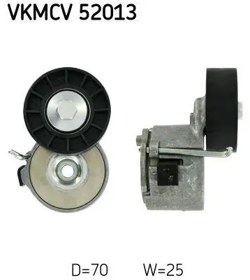 SKF VKMCV 52013 Alternator Gergi Rulmanı (Komple) Iveco Daıly Iv V Ducato 3,0 F1c 06> 1204392