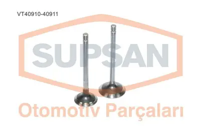 SUPSAN VT-40910-40911 Subap In Ex Takım ( 8 Subap) Isuzu D-Max 3.0