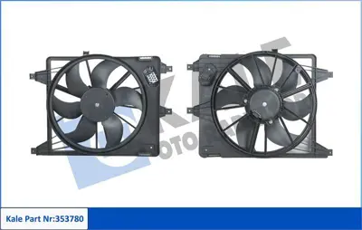 KALE 353780 Fan Motoru Davlumbazlı Dacıa Logan 1,4 1,6 