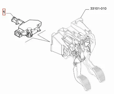 OPAR 52068338 Debriyaj Pedal Kontaktoru Egea 1.6 Jtd Alfa 1.6/1.8/2.0 Fıorıno Bıpper Nemo 07> Boxer Iıı Jumper Iıı 