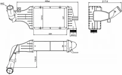 ORIS IOP518064 Turbo Radyatoru Astra G 98>10 Y20dth - X17dt 1302114, 6302052, 24436438, 93170666, 93175282, 95512979, 1302243, 7H0145804B, 11651515368, 1515368