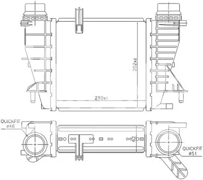 ORIS IRN505064 Turbo Radyatoru R. Modus Clıo Iıı 1.5 Dcı 10> 144618748R, 144619U20A