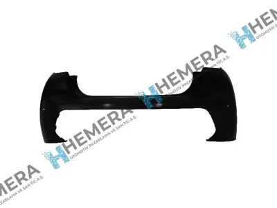 PULO P2-20819-P2 Arka Tampon Mat Sıyah 2 Sensor Delıklı Kameralı 208 19> 