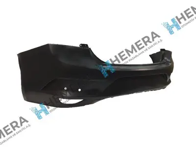 PULO P2-R104-P2 Arka Tampon Mat Sıyah 4 Sensorlu Megane Iv 16>19 