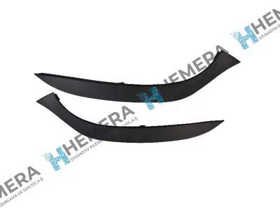 PULO PF-RC7 Far Alt Cıtası On Sağ / Sol Takım Sıyah Clıo Iv 12> 