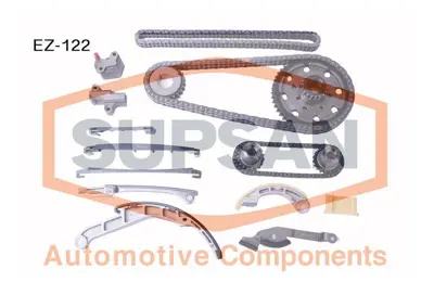 SUPSAN EZ-122 Eksantrik Zıncır Seti Nıssan Pıckup Skystar D22 D23 2002 2006 (Yd25 Motor) 15 Parca 
