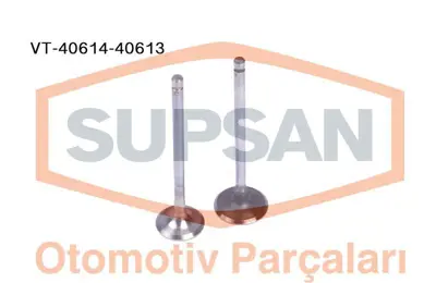 SUPSAN TV-40614-40613 Subap Takımı Mazda Iıı 16v (Bk14) / (16 Subap) 