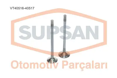 SUPSAN VT-40516-40517 Subap Takımı Transıt V184 2,4 Sede Kalın (16 Subap) YC1Q6507A2BKYC1Q