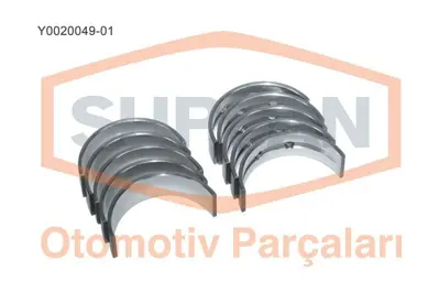 SUPSAN Y0020049-01 Ana Yatak 0,25 Farklı (5 Cıft Yatak) Corolla D4d 1,4 16v 07> 1170137010, 117013701001