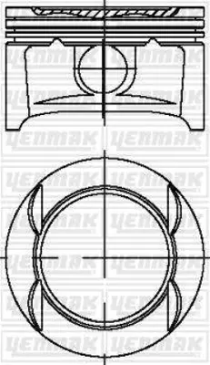 YENMAK 4214-STD Motor Pıston+segman Komple Std (73,40mm) Astra G – Astra H Corsa C – Corsa D – Merıva A – Tıgra B 55558187 55355069 55355068 55355067 55351107 55351106 55351105 55351104 55351103 55351102