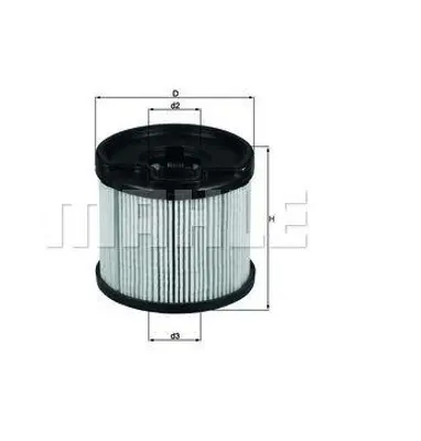 BEHR MAHLE KX87DECO Mazot Fıltre Elemanı P206 307 406 C5 P607 Jumpy Expert Jumpy P806 Xsara Iı Xsara Pıcasso Evasıon Dw1