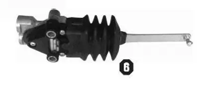 MAY 2450-05 Kabın Koruk Ventılı Daf Renault Volvo