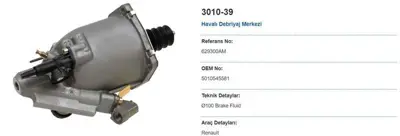 MAY 3010-39 Debriyaj Alt Merkezı - Renault / Magnum - Premıum - Kerax 8200215519, 938172002, 9052177001, N0122951, D35133047A, 1061599, 1085568, 1085569, 1112547, 1113967