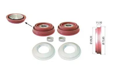 MAY 6001-06 Kalıper Pıston Tapet Ve Lastık Tamır Takımı M-Benz Axor Actros Y.M. 11>       Knorr Tıpı Sm7