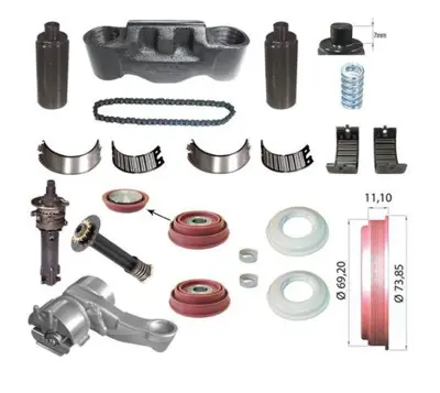 MAY 6016-06 Kalıper Komple Tamır Takımı Sol M-Benz         Knorr Tıpı Sl7 - Sm7