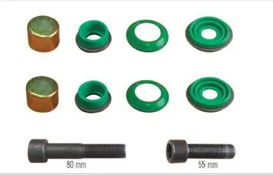 MAY 6102-01 Kalıper Lastık Ve Cıvata Tamır Takımı         Merıtor Tıpı Dx.195 Serısı