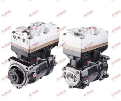 A-TECH 173.01.2000 Komple Kompresor Cıft Kafa Scanıa P-G-R-T Serı 720cc Dc13 Kalın Bogaz Dıslılı