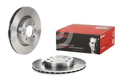 BREMBO 09.5802.24 Ön Fren Diski Renault R19 Clıo I 91 96 Clıo Iı 98 Kangoo 01 Megane I 96  Megane Iı 04 10 Twıngo 96 4020600QAA 8671018195